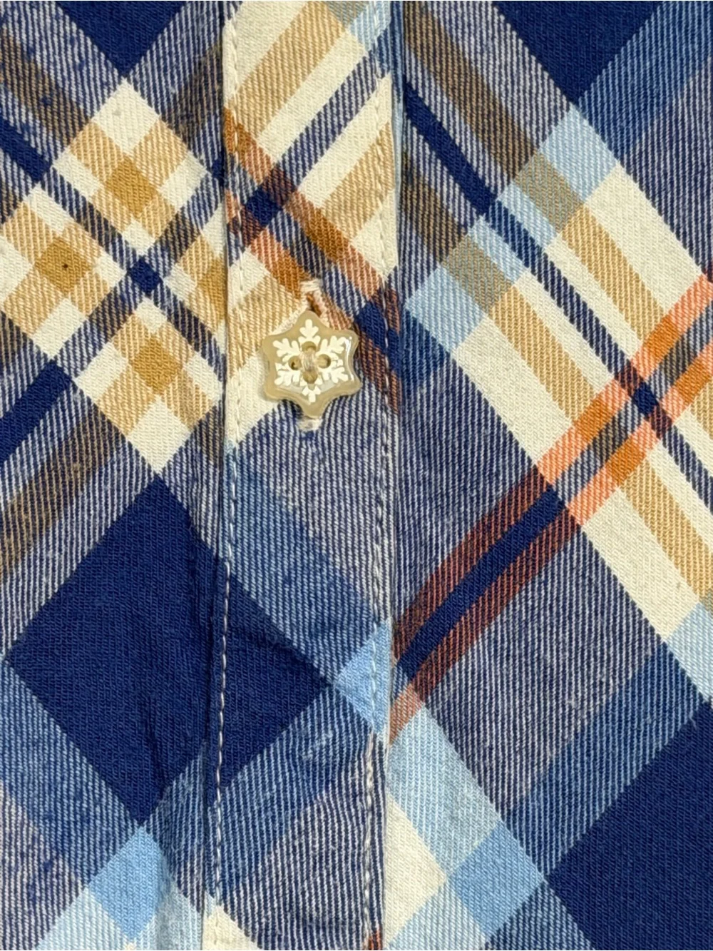 💕Bundle 3 for $20 Girls Gymboree Blue Plaid Button-Front Girls Dress